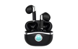 BT-A9 New digital display wireless Bluetooth headphones TWS Cartoon 5.2 Stereo Macaron headphones