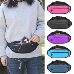 Outdoor Bags Waterproof Running Waist Bag Polyester Sports Jogging Portable Phone Holder Belt Women Men Fitness Sport Accessories