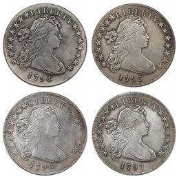 USA 1794 1795 1796 1797 1798 Draped Bust Dollar Copy Coins