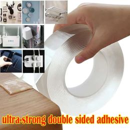 New Powerful Ultra-strong Double Sided Adhesive Nano Tape Heavy Duty Multipurpose Strong Transparent Adhesive Home Office Wall Decor