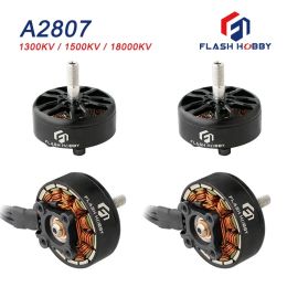 FLASHHOBBY A2807 6S 1300KV 5S 1500KV 4S 1800KV Brushless Motor for RC FPV Racing Drone RC Quadcopter Rc Parts DIY Accessorie