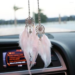 Interior Decorations Catcher Car Pendant Wind Chimes Feather Decor Auto For Infiniti G37 FX50 FX37 FX35 Essence EX37 QX QX60 Q30 Q70L M35h