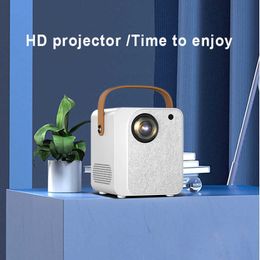 Projectors 2023 Full HD 1080P Android MINI Projector for Home Theatre Phone LED Video Beamer 4k Decoding 16G RAM J230221