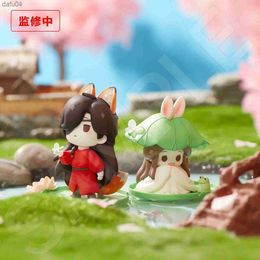 2 Pcs/lot Anime Heaven Officials Blessing Action Figure Tian Guan Ci Fu Xie Lian Hua Cheng Seeking Toy Gift L230522