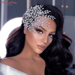 Wedding Hair Jewelry YouLaPan HP438 Shiny Bridal Headdress Luxury Headband Women Accessories Queen Headpiece Party Banquet Headwear 230609