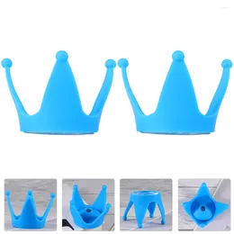 Motorcycle Helmets 2 Pcs Crown Decoration Motorbike DIY Baby Suction Cup Adornment