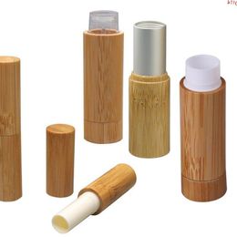 Makeup bamboo design empty lip gross container lipstick tube DIY cosmetic containers, balm tubes, stick tubeshigh qualtity Wsrro