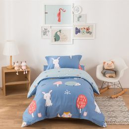 Quilts 3 Pcs Baby Quilt Cover Bed Sheet and Pillow Case Duvet 100 Cotton Bedding Set Suit Soft Comfortable 230613