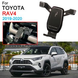 Gravity Car Phone Holder Dedicated Air Vent Mount Clip Clamp Mobile Phone Holder for Toyota RAV4 Accessories 2019 2020 2021 2022