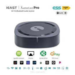 Amplifiers Ieast Audiocast Pro M50 Wireless Wifi Audio Receiver Multi Room Airplay Bluetooth 5.0 Music Box Hifi System Spotify Tidal Pando