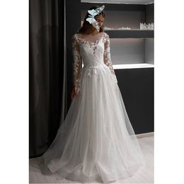Long Sleeve V-Neck Wedding Dress Sheath Button Simple Backless Bride Gown Spandex Sweep Train Pleats Vestido De Novia