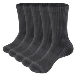 Men's Socks YUEDGE Men Thick Breathable Cotton Cushion Crew Outdoor Sports Hiking Trekking Socks Work Boot Socks For Men 3746 EU 231011