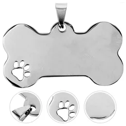 Dog Collars Tag Name Tags Dogs Engraved Pets Id Cute Personalised Collar Charms Blank Labels