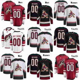 Arizona Hockey Coyotes Jerseys 9 Clayton Keller 8 Nick Schmaltz 72 Travis Boyd 4 Juuso Valimaki 36 Christian Fischer 11 Dylan Guenther 22 Jack McBain 38 Liam O'Brien