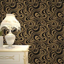 Wallpapers Modern Simple 3D Geometric Water Ripple Curve Wave Wallpaper Living Room Tv Sofa Background Wall Paper 0.53 10 5.3M2