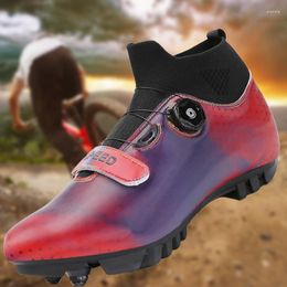 Cycling Footwear Professional Shoes Men Outdoor Non-slip MTB Self-locking High-top Road SPD Pedal Racing Shoe