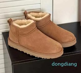 Boots Women Men Boots Lightweight Winter Shoes For Men Snow Boot Fashion Casual Shoes Fur Cotton Warm Comfortable Ankle Warm Flat Shoe