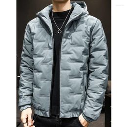 Men's Jackets 2022 Winter Cotton Coat Men's Jacket Casual Thickening Warm High-end Windproof Clothes Trend All-Match