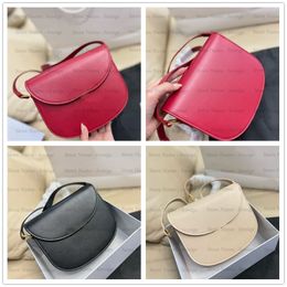 Womens Designer Luxury Saddles Tote Bag Leather Handbags Brand Crossbody Metal Sign Clutch Shoulder Bags