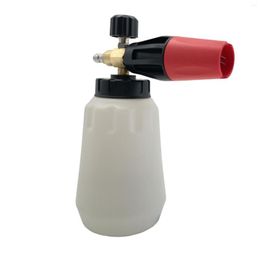 Car Washer 1/4" Quick Foam Bottle Adjustable 1 Liter Pressure For Automotive Detailing House Cleaning Window Floor Washing