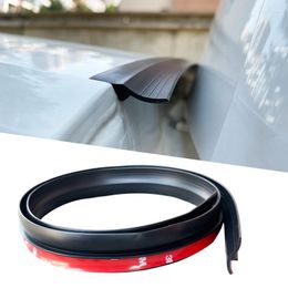 Interior Accessories Universal DIY 1.6m Car Tail Cover Strip Trunk Edge Seal Rubber Weatherstrip Sticker Auto For SUV MPV Hatchback