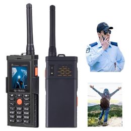 Unlocked Rugged Shockproof Outdoor Cell Phones Hardware Intercom Mobile Phone Dual Sim Card UHF Walkie Talkie Long Distance SOS Dial 2G GSM Cellphone