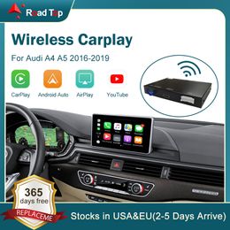 Wireless Apple CarPlay Android Auto Interface for Audi A4 A5 2016-2019 with Mirror Link AirPlay Car Play Function