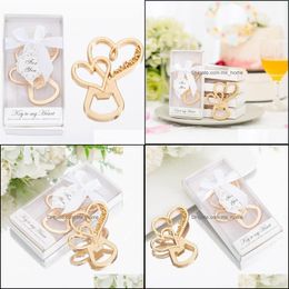 Openers Love Forever Design Bottle Openers Heart Shape Opener For Wedding Favours To Guests Bridal Shower Party Gifts Souvenirs Or De Dh13A