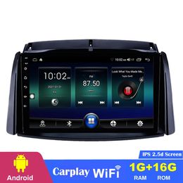 Android Player Car dvd Mp5 Entertainment Radio Stereo Audio GPS Navigation for 2009-2016 Renault Koleos with bt wifi