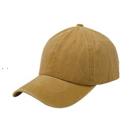 Solid Colour washed Baseball hat Party Favour Summer sunshade caps Outdoor Travel sunscreen Sunhat Vintage duck tongue cap BBB16333