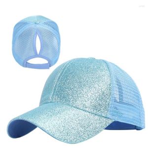 Бейсболки из хлопка, летние дышащие сетчатые шляпы унисекс, регулируемая шляпа от солнца Snapback, яркая пудра F35