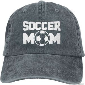 Vintage beyzbol şapkası futbol anne denim şapkalar ayarlanabilir kamyoncu şapkalar baba kapağı