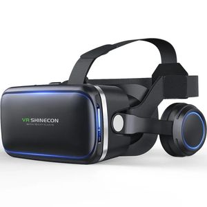 VR Brille 3D Virtual Reality G04E Spielkonsole Headset Handy Stereo Film Digital Helm Unterstützung Android IOS System
