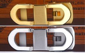 Letras de aço inoxidável design fivela automática para homens cinto de couro fivela de cinto masculino fivela de cintura6597809
