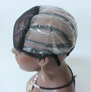 Крышка парика черный цвет средний средний маленький большой размер регулируемые шарики париков для изготовления ткацких париков внутри внутренних крышек Nets5201425