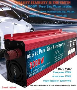Pure Sine Wave Inverter DC 12v24v To AC 110V220V 1000W 1600W 2000W 3000W Voltage Transformer Power Converter Solar Inverter7453821