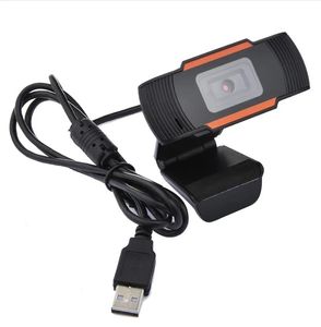 2024 USB Web Cam Webcam HD 720p 480p 1080p 30fps PC Kamerası Absorpsiyonlu Mikrofon Mikrofon Mikrofon Mikrofon için Android TV Döndürülebilir Bilgisayar Kamera Cihazları