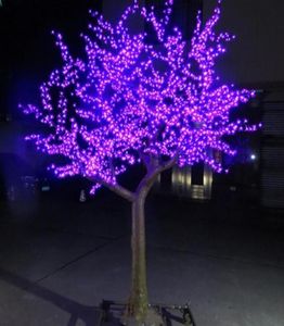 Наружный светодиодный светильник для искусственной вишневой елки, лампа для рождественской елки, 2304 шт. светодиодов, высота 98 футов 30 м, 110 В переменного тока, 220 В переменного тока, защита от дождя5528817