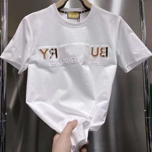 Erkek Tişörtler Tasarımcı T-Shirt Monogramlı Baskı Kısa Kollu Üst İğne Erkek Hip Hop Giyim Asya Boyutu S-4XL 007 Ucuz Mac