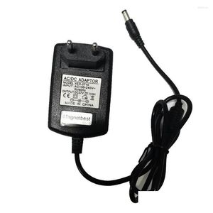 Bilgisayar Kabloları Konektörleri S 27V 500MA 0.5A/ 1A AC DC Güç Kaynağı Duvar Adaptörü 100240V 220V - 27 Volt 0.5A1A Dönüştürücü 5.5mm 2,5mm D OTH4L