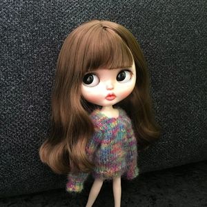 Поступление одежды, модный свитер, футболка для куклы 30 см, 16 Bjd Dolls Azone ICY Licca 231229