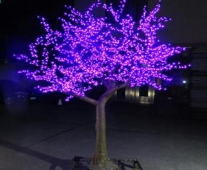 Наружный светодиодный светильник для искусственной вишневой елки, лампа для рождественской елки, 2304 шт. светодиодов, высота 98 футов 30 м, 110 В переменного тока, 220 В переменного тока, защита от дождя 6693310