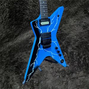 Sıcak satmak kaliteli dimebag elektro gitar berrak yıldırım cıvataları sıcak satış müzik aletleri