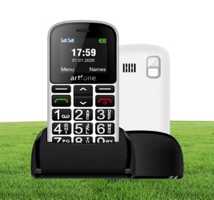 Artfone CS188 Telefono cellulare con tasti grandi per anziani Telefono cellulare GSM aggiornato con pulsante SOS Numero parlante Batteria da 1400 mAh9352971