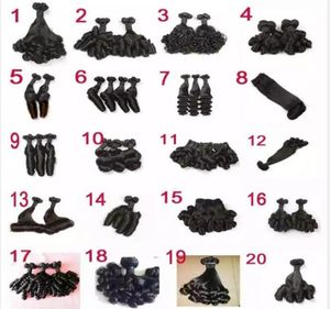 10A Brésilien Péruvien Indien Aunty Funmi Extensions de Cheveux Top Grade Egg Curl Bouncy Curl Vrigin Cheveux Humains 3 Bundles Couleur Naturelle2861379