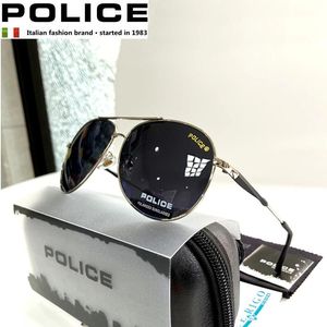 Солнцезащитные очки Полицейские брендовые солнцезащитные очки для мужчин с поляризационными линзами для пилотов, солнцезащитные очки UV400, уличные мужские очки Des Lunettes De Soleil 178