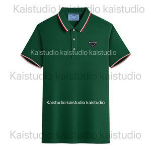 2024 primavera/verão masculino e feminino manga curta solta versátil respirável camisa polo casual