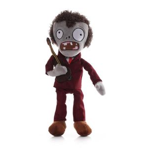 Bitkiler vs Zombies Peluş Oyuncak Pvz Dolgulu gitar dansı Zombi 27cm11inch Tall1624532