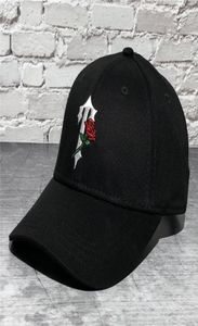 Cap Trapstar Gül Nakış Beyzbol Kapağı Erkekler İçin Kadın Hip Hop şapkası Snapback Yaz Kapakları Plaj Golf Güneş Vizörü Ayarlanabilir Streetwea3808969