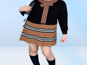 Trendy Toddler Giyim Seti Set Kız Elbiseler Bahar Tasarımcısı Yenidoğan Bebek Sevimli Giysileri Küçük Kızlar Kıyafet Kumaşı 7335053